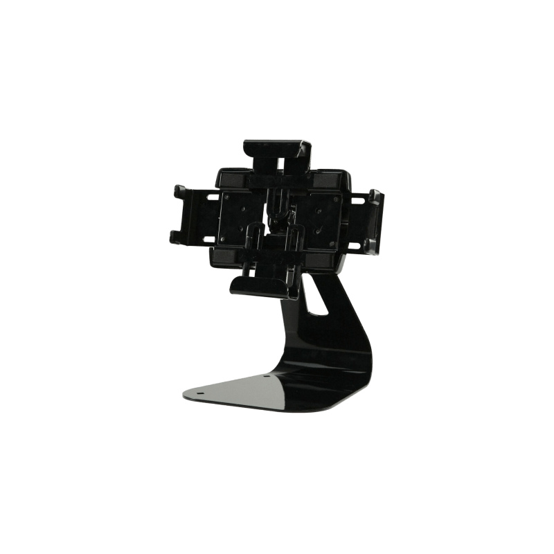 Soporte de Mesa Universal para Tabletas / Ajuste Universal Altura-Ancho / Inclinación ±30° / Rotación 360° / Capacidad 5 lb (2.27 kg) / Versión Seguridad Antirrobo / Gestión de Cables