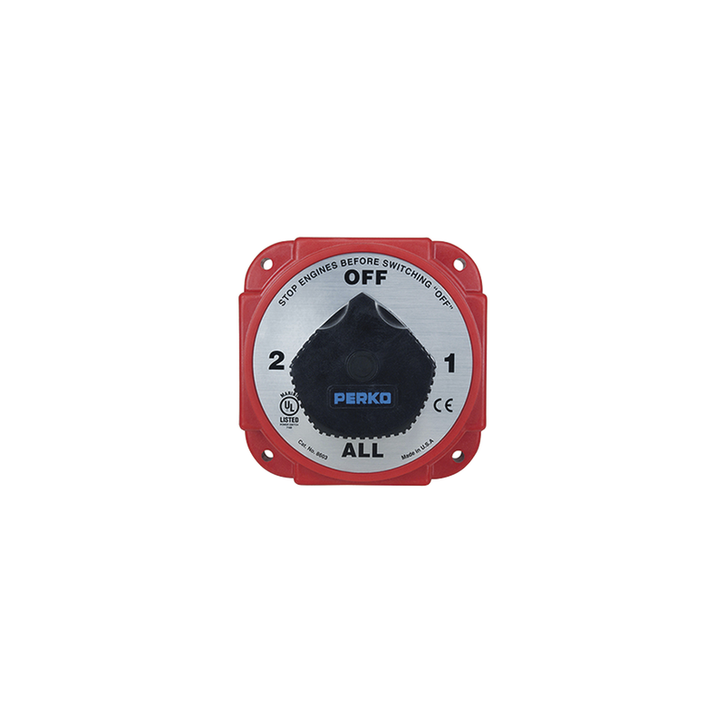 Switch Selector Batería y Alternador PERKO para Sistemas Mar | Precio México - Envío Inmediato | LM Soluciones