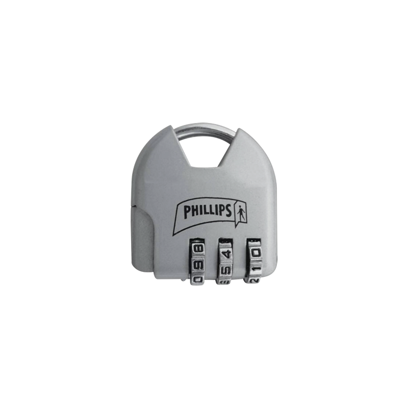Candado de Combinación Ajustable PHILLIPS-ASSA ABLOY | Precio México - Envío Inmediato | LM Soluciones
