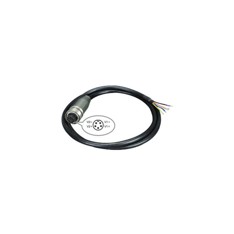Cable Alimentación DC a M23 Hembra 5 Pines PLANET 12~56V