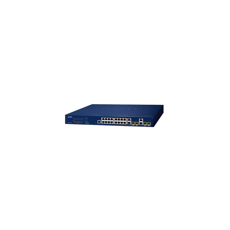 Switch PoE PLANET Capa 2, 16 Puertos Gigabit, 4 SFP, 240W | Precio México - Envío Inmediato | LM Soluciones