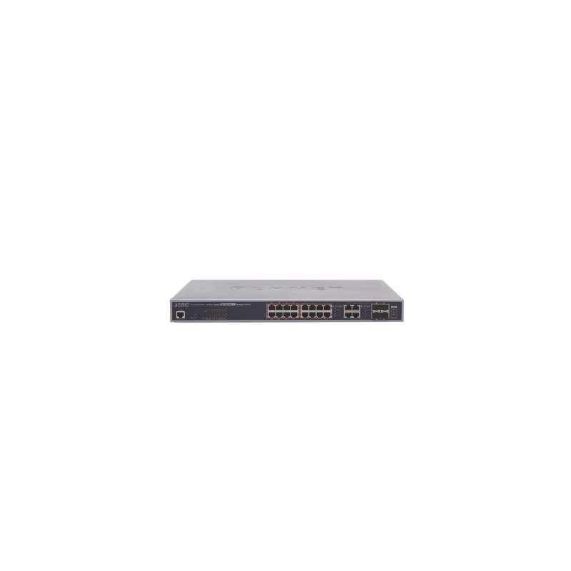 Switch PLANET L2 16 Puertos Ultra PoE 4 SFP | Precio México - Envío Inmediato | LM Soluciones