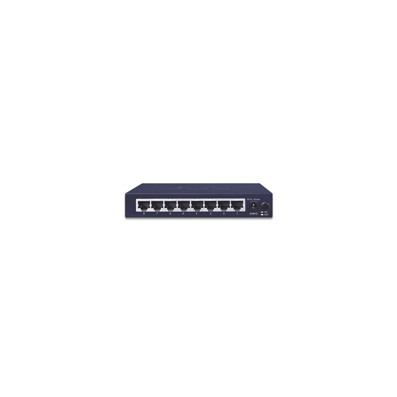 Switch 8 Puertos Gigabit No Administrable PLANET | Precio México - Envío Inmediato | LM Soluciones