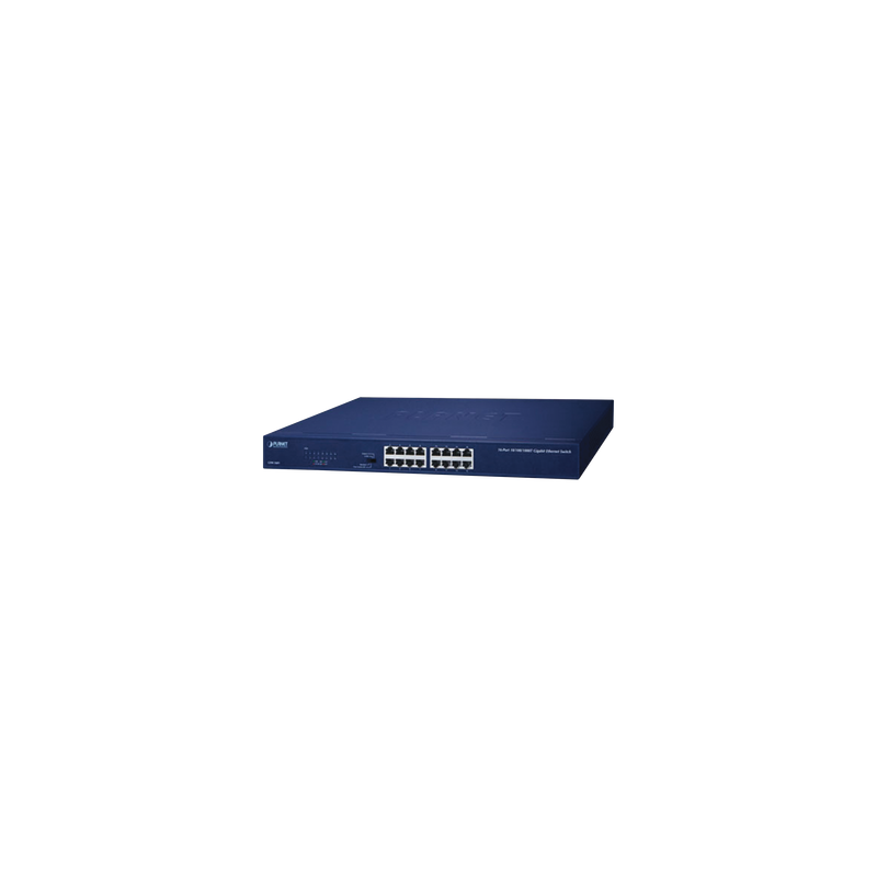 Switch No Administrable Gigabit 16 Puertos PLANET Modo Exten | Precio México - Envío Inmediato | LM Soluciones