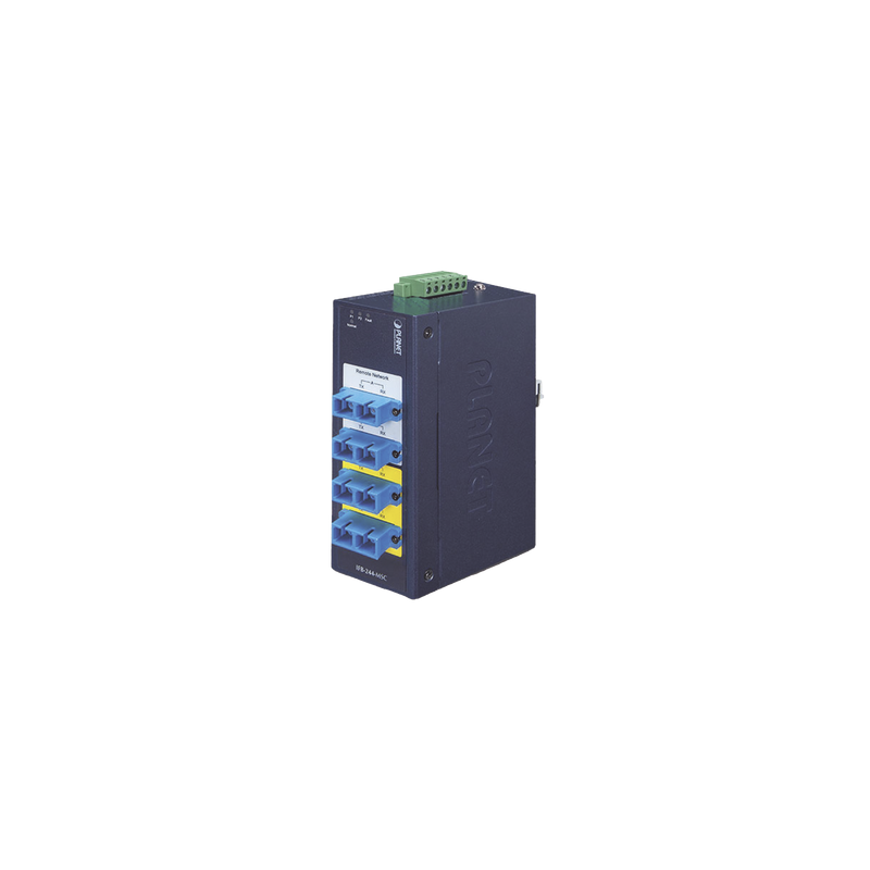 Switch Industrial Bypass Fibra Óptica Multimodo Planet | Precio México - Envío Inmediato | LM Soluciones