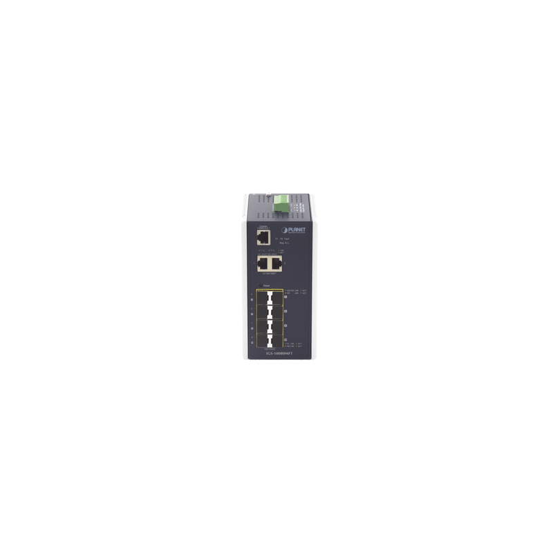 Switch Industrial Administrable L2+ Planet 8 Puertos SFP | Precio México - Envío Inmediato | LM Soluciones