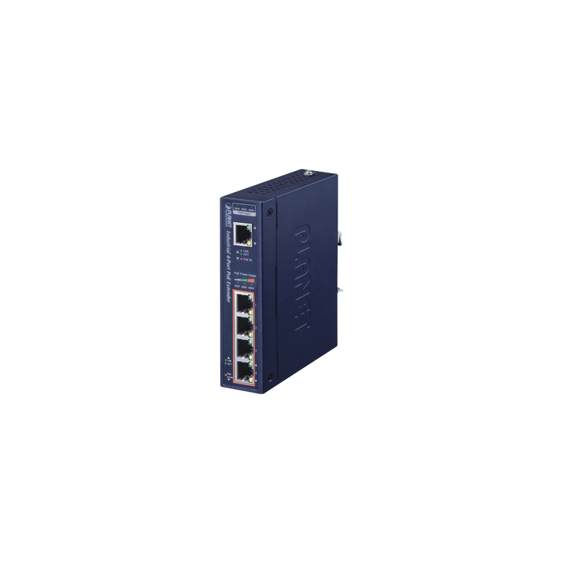 Extensor Industrial PoE Planet IPOE-E174 Entrada PoE bt 4 Pu | Precio México - Envío Inmediato | LM Soluciones