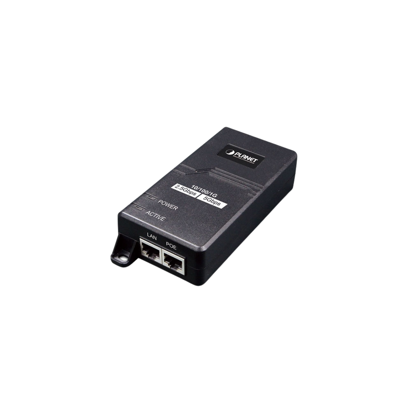 Inyector PoE PLANET 802.3af/at 30W Gigabit Multigigabit | Precio México - Envío Inmediato | LM Soluciones