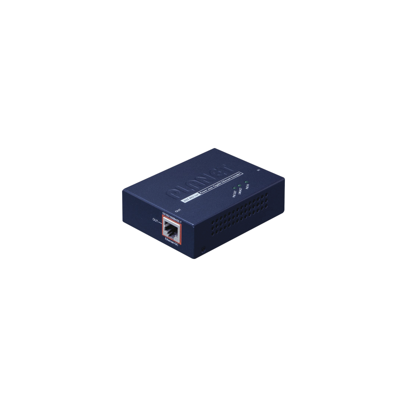 Extensor PoE+ / Hasta 100 m / Entrada PoE+ Gigabit 802.3 at y Salida PoE+ Gigabit 802.3 af / at / Interior 