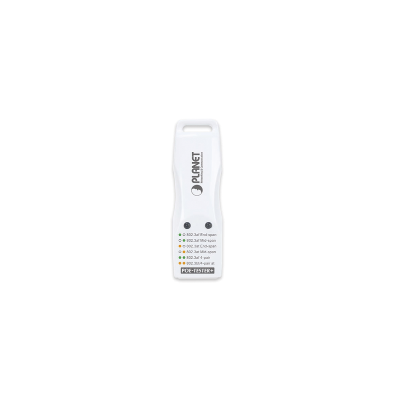 Probador Power Over Ethernet Compacto PLANET para IEEE 802.3