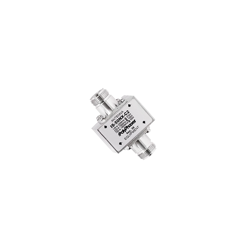 Protector Coaxial RF Polyphaser 50 kA | Precio México - Envío Inmediato | LM Soluciones