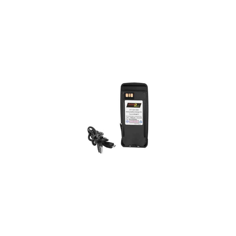Batería Li-Ion 1600 mAh Li-Ion con clip  para radio XPR6550