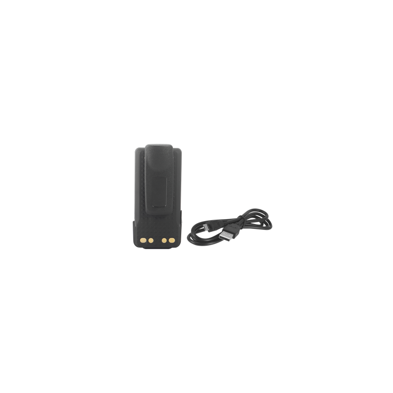  Batería con cargador USB integrado de Li-Ion 2600MAH  con clip  para radios XPR3300/3500 