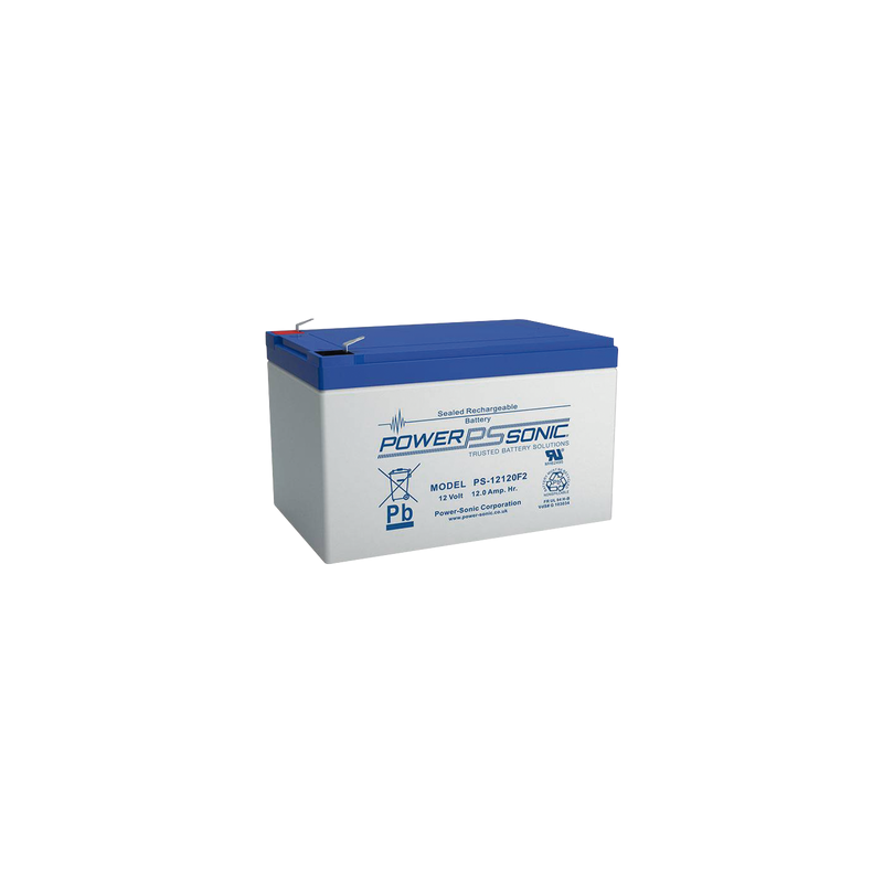 Batería Power Sonic 12V 12AH AGM/VRLA para Respaldo | Precio México - Envío Inmediato | LM Soluciones