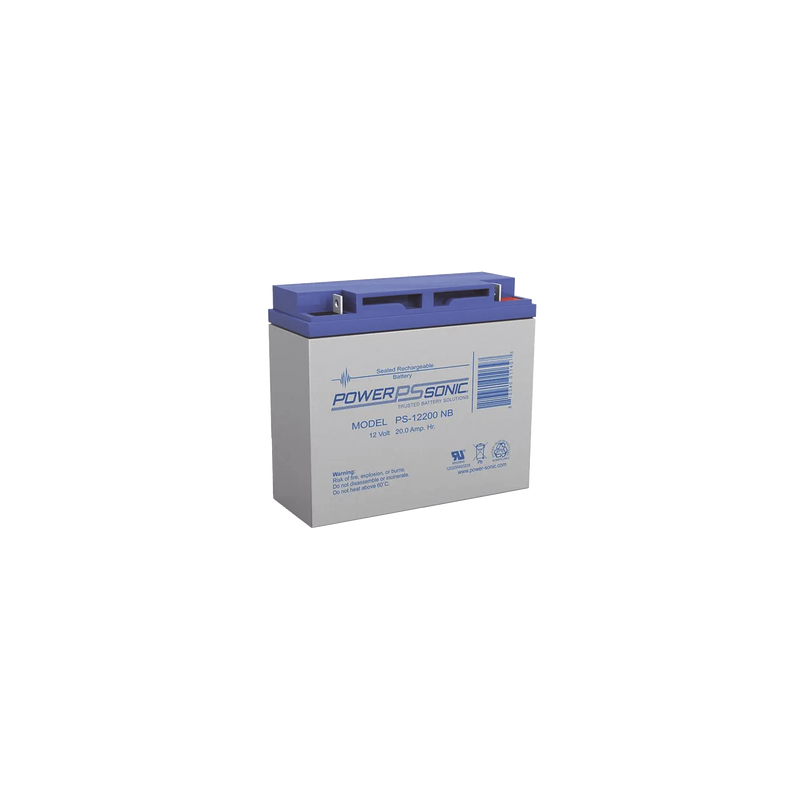Batería 12V 20AH Power Sonic AGM/VRLA Respaldo UL | Precio México - Envío Inmediato | LM Soluciones