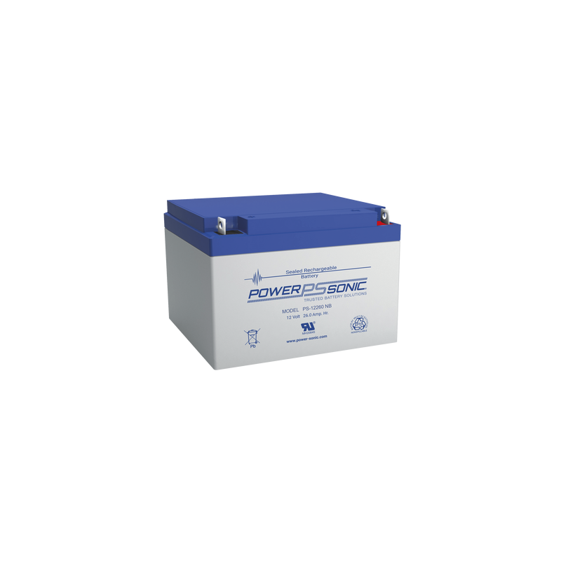 Batería AGM VRLA 12V 26AH Power Sonic | Precio México - Envío Inmediato | LM Soluciones