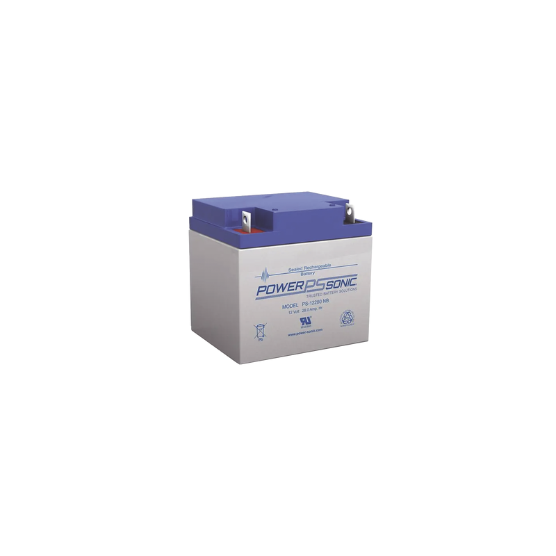 Batería 12V 28AH AGM/VRLA Power Sonic para Respaldo | Precio México - Envío Inmediato | LM Soluciones