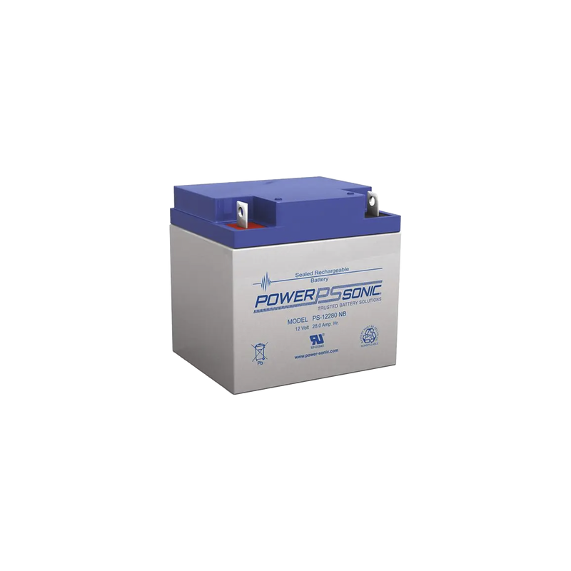 Batería 12V 28AH AGM/VRLA Power Sonic NB2 Respaldo | Precio México - Envío Inmediato | LM Soluciones