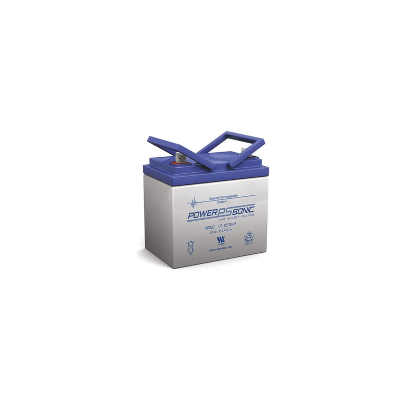 Batería VRLA 12V 33AH POWER SONIC para Respaldo | Precio México - Envío Inmediato | LM Soluciones