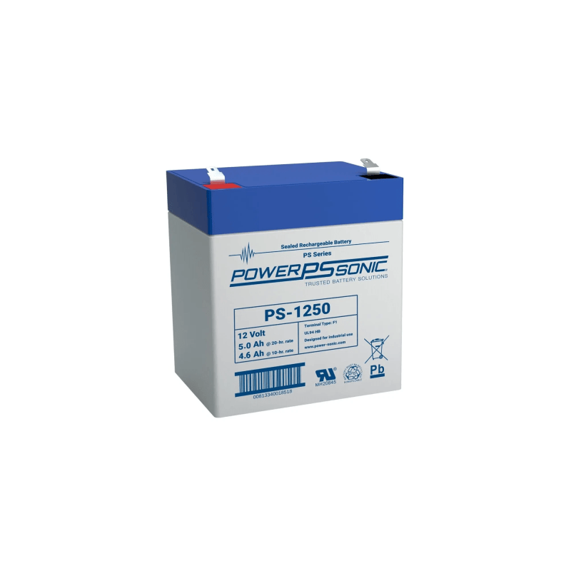 Batería Power Sonic 12V 5AH AGM VRLA | LM Soluciones