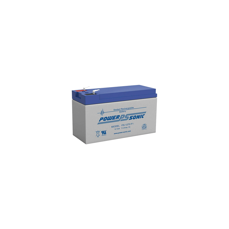 Batería 12V 7Ah AGM VRLA POWER SONIC | Precio México - Envío Inmediato | LM Soluciones