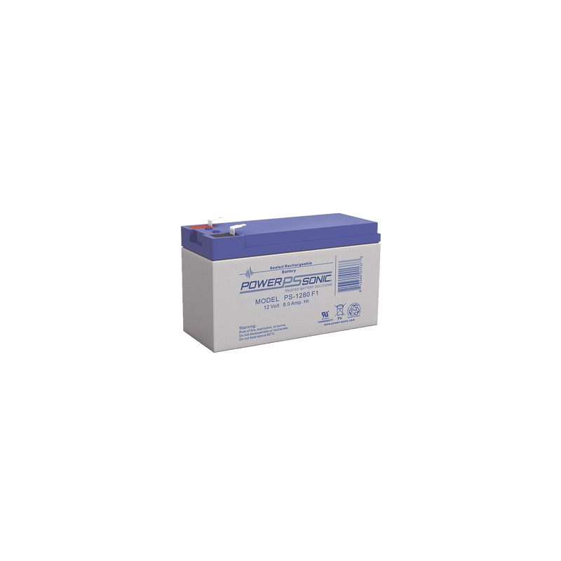Batería 12V 8AH POWER SONIC AGM/VRLA Respaldo | Precio México - Envío Inmediato | LM Soluciones