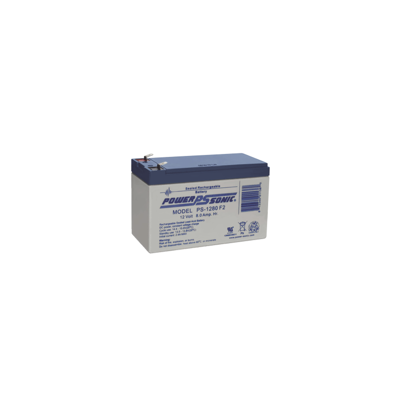 Batería 12V 8AH AGM/VRLA Power Sonic UL | Precio México - Envío Inmediato | LM Soluciones