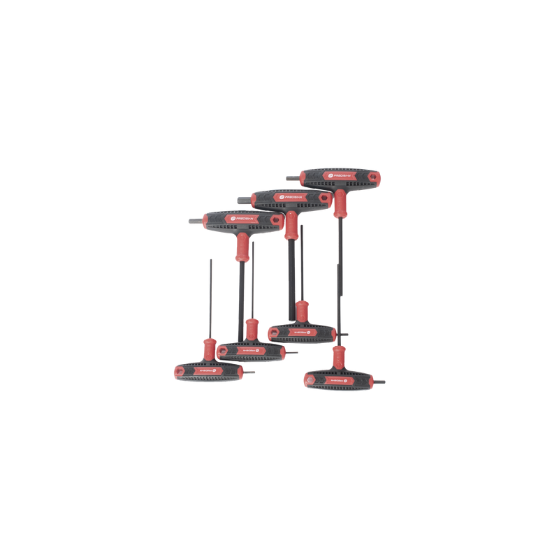 Juego 7 Llaves Hexagonales Milimétricas Mango T PRECISION | Precio México - Envío Inmediato | LM Soluciones