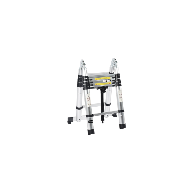 Escalera Telescópica Aluminio Tijera 1.9+1.9m PRECISION | Precio México - Envío Inmediato | LM Soluciones