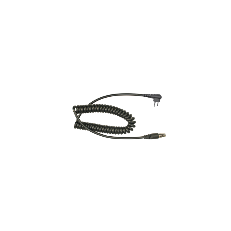 Cable para auricular HDS-EMB con atenuación de ruido para radios Motorola GP-300, SP-50, P-1225, PRO-3150, MAG ONE, DEP-450, EP-450, EP-350 y Hytera TC-500/ 518/ 600/ 610/ 620/ 700/ 1600/ 700EX. 