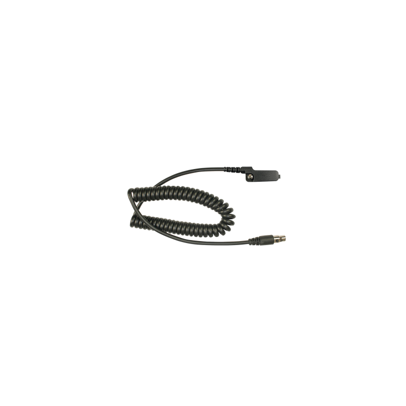 Cable para auricular HDS-EMB con atenuación de ruido para radios Kenwood series 80/ 90/ 140/ 180/ NX200/ 300/ 410 . Compatible con VOX de la serie 180 y NX200