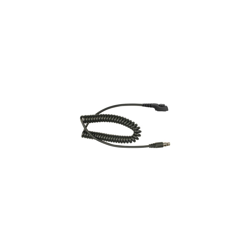 Cable para auricular HDS-EMB con atenuación de ruido para radios HYTERA PD-702/ PD-706/ PD-782/ PD-785/ PD-786/ PT-580.