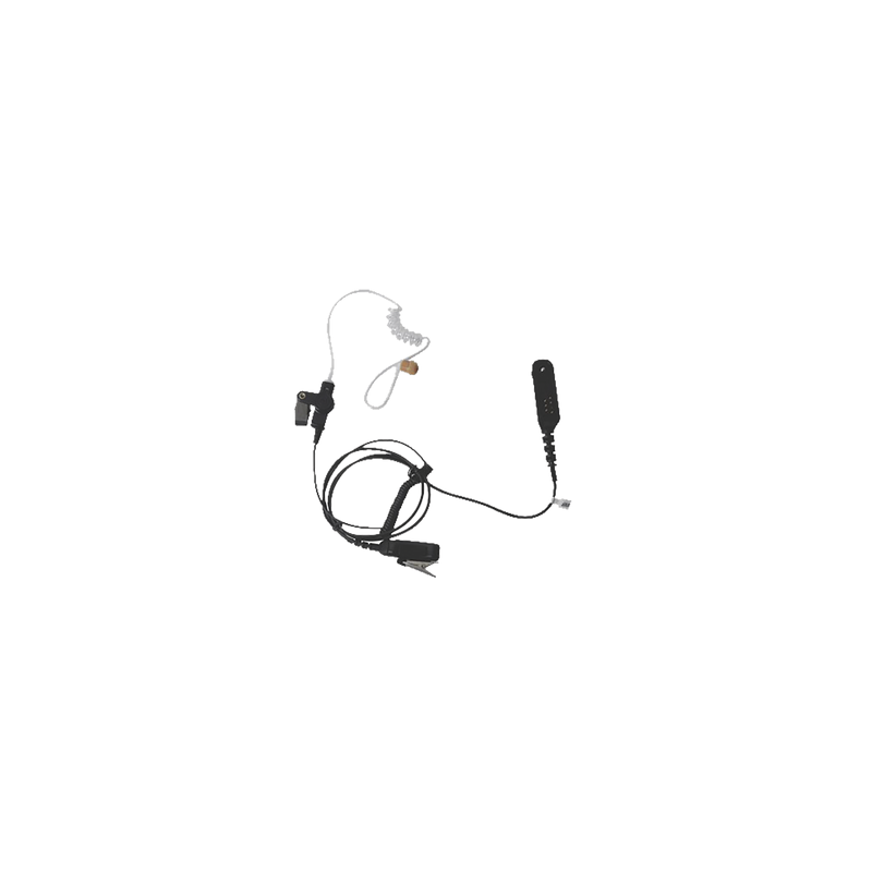 Micrófono de Solapa con Audífono Discreto para Motorola HT-7 | Precio México - Envío Inmediato | LM Soluciones