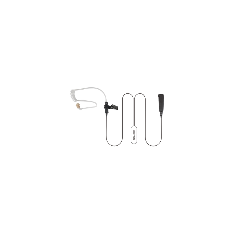 Micrófono Audífono 2 Cables PRYME para Motorola e HYT | Precio México - Envío Inmediato | LM Soluciones