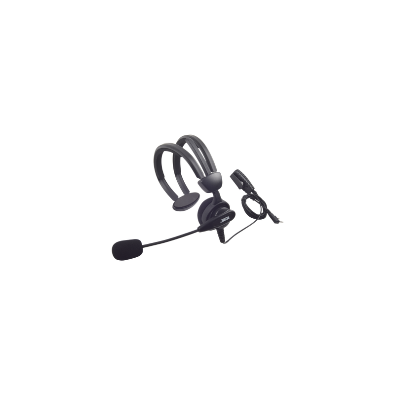 Diadema acolchonada solo un lado con boom flexible para kenwood 