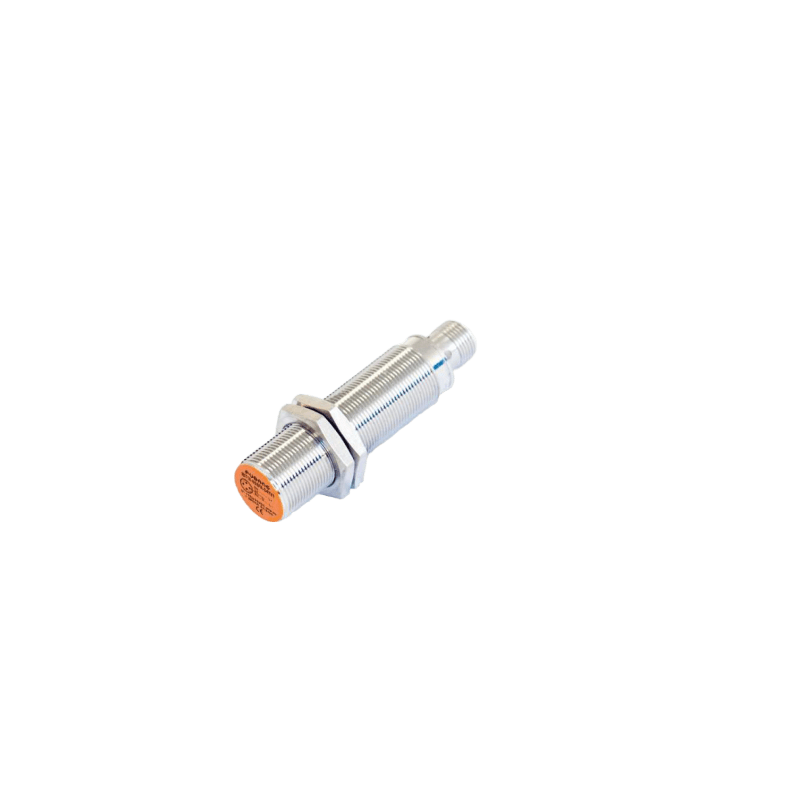 Sensor Inductivo M18 de Largo Alcance / 8 mm Blindado / PNP NO / M12 4 Polos / IP67 / 400 Hz / 12-24V DC / Protección contra Cortocircuito y Polaridad Inversa