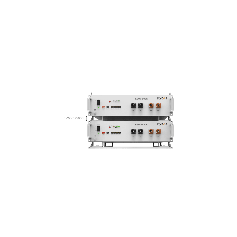Bracket para  E-BOX-48100R (no incluye batería)