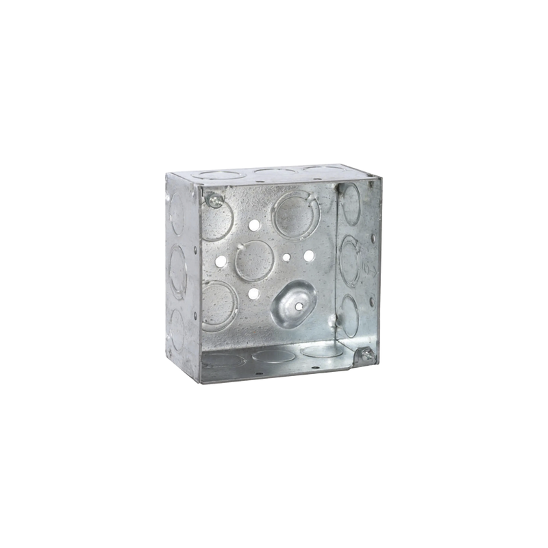 Caja Cuadrada Galvanizada 4x4 Raco | LM Soluciones