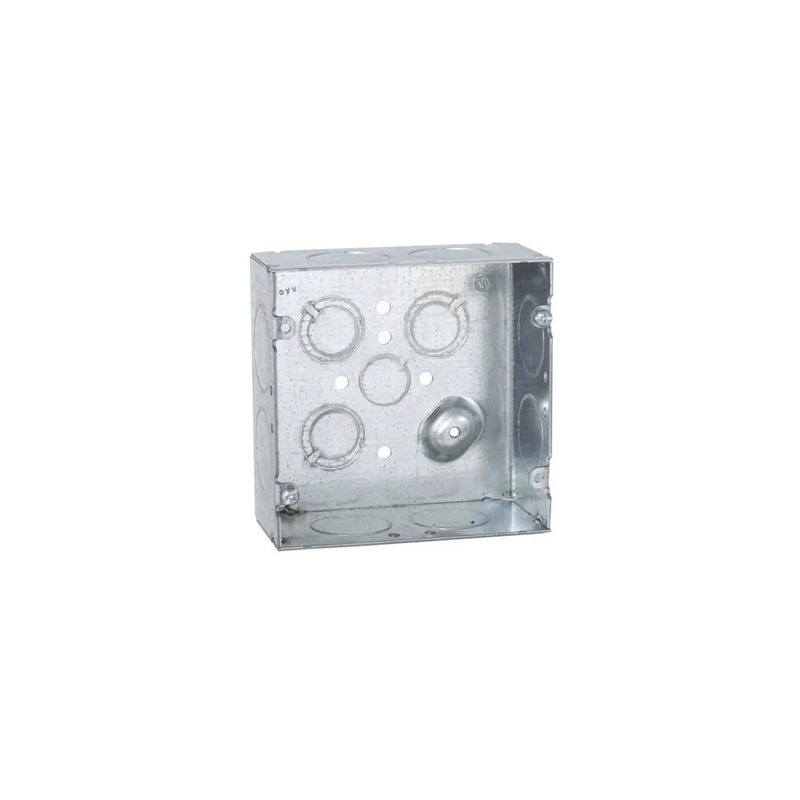 Caja Cuadrada RACO 4 11/16 x 2 1/8 Pulgadas | Industrial | Precio México - Envío Inmediato | LM Soluciones
