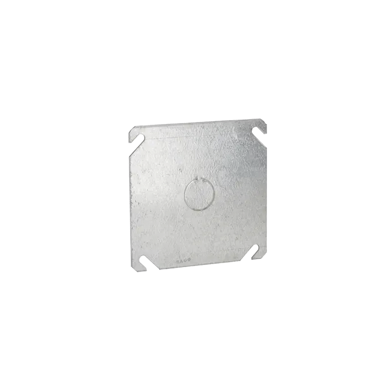 Tapa Cuadrada Raco 4 pulgadas con Entrada 1/2 pulgada | Precio México - Envío Inmediato | LM Soluciones