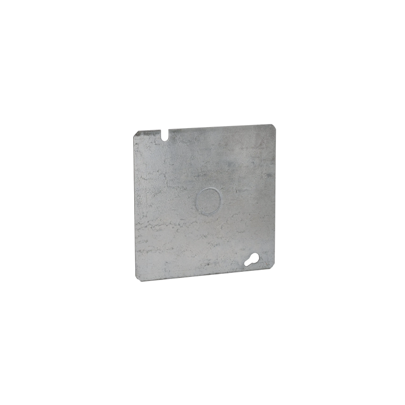 Tapa Cuadrada Plana Acero Galvanizado 1/2