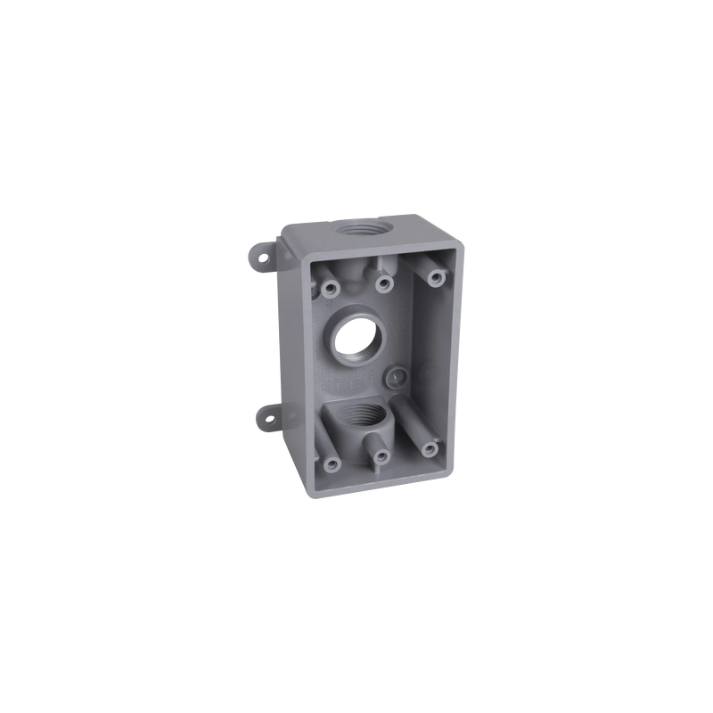 Caja Impermeable Raco 1 Gang 3 Salidas 1/2 o 3/4 | Precio México - Envío Inmediato | LM Soluciones