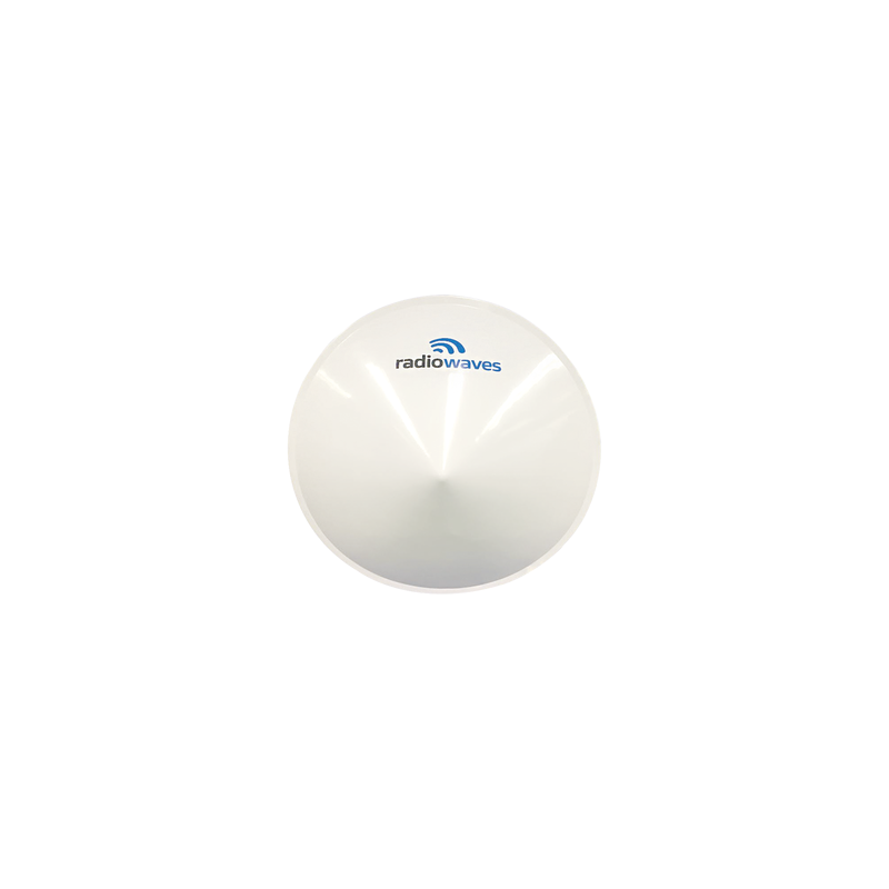 Radomo para Antenas SPD8-5.2NS, SPD8-5.9NS, Dimensiones (8 ft), Reduce la carga de viento y mejora la estabilidad del enlace.   