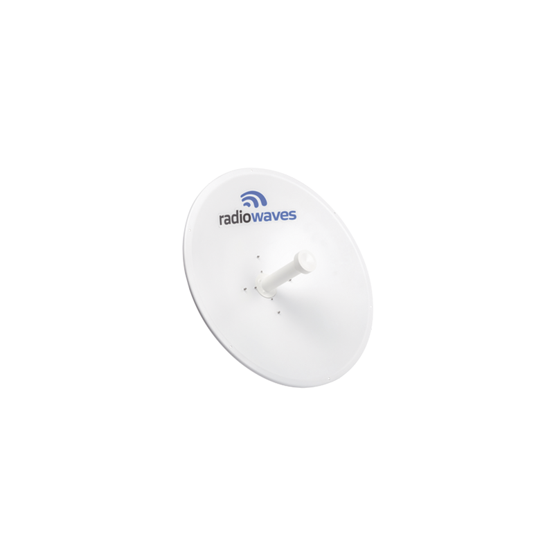 Antena Direccional de alto desempeño, Dimensiones (2 ft), Ganancia de 29 dBi, 4.9-6 GHz, Conectores N-hembra, Fácil instalación, Preensamblada, Montaje incluido 
