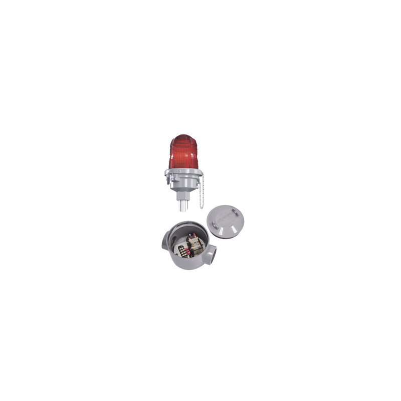 Relevador de transferencia para Lampara de Luz de Obstrucción LOD.