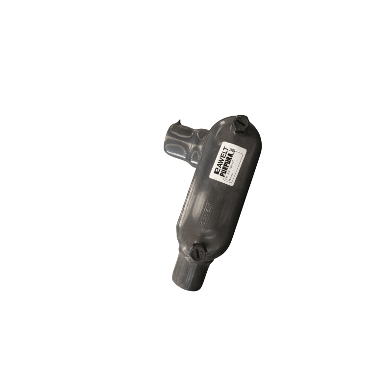 Caja Ovalada tipo LR con Recubrimiento Exterior de PVC de 1/2" (12.7 mm).