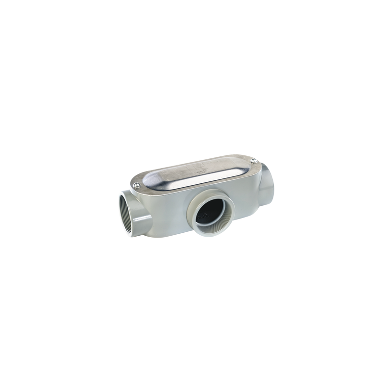 Caja oval roscada tipo T RAWELT 1 1/4