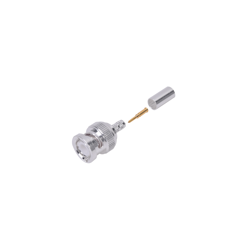 Conector BNC Macho para RG-58 y LMR-195