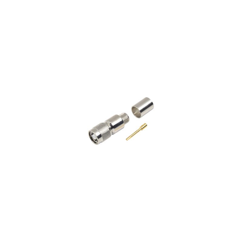 Conector TNC Macho Inverso para LMR-400 RF Industries | Precio México - Envío Inmediato | LM Soluciones