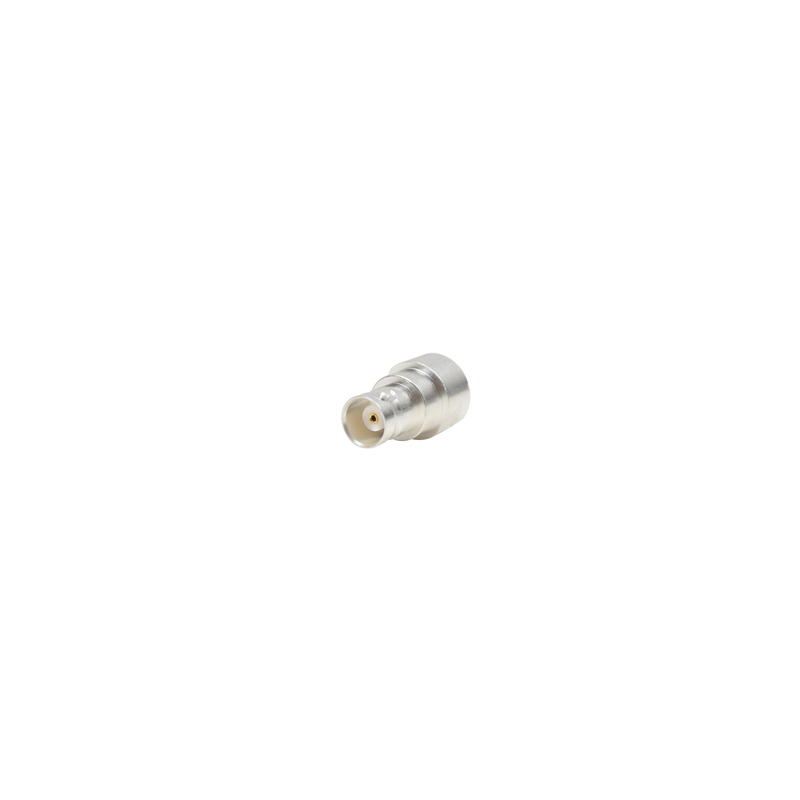 Adaptador UNIDAPT Hembra a BNC Hembra. Plata / Oro / Teflón.